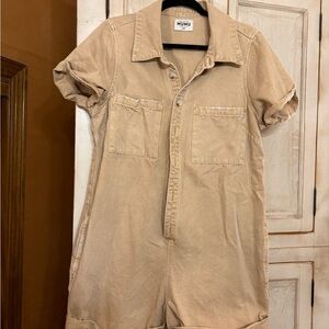 Show Me Your Mumu Range Romper in Tanline Size Large